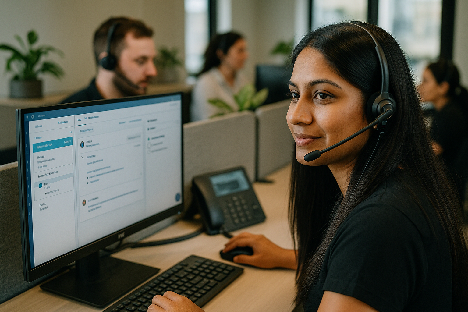 Hi can you create an image for my website Its an HubSpot partner agency wwwhypeanddextercom I will need images to support the explanation of the CRM Enablement for Service Teams service related to each section This images can be generic with no text-3