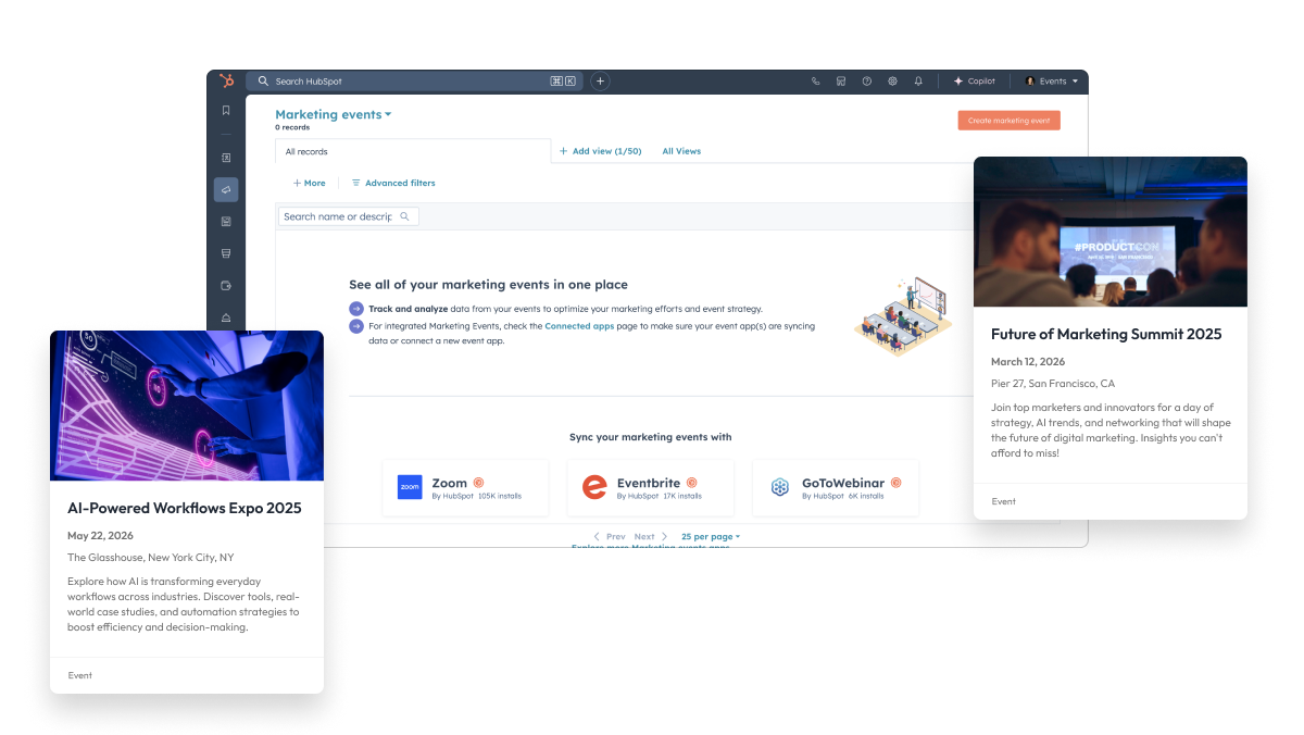 Create-events-within-HubSpot